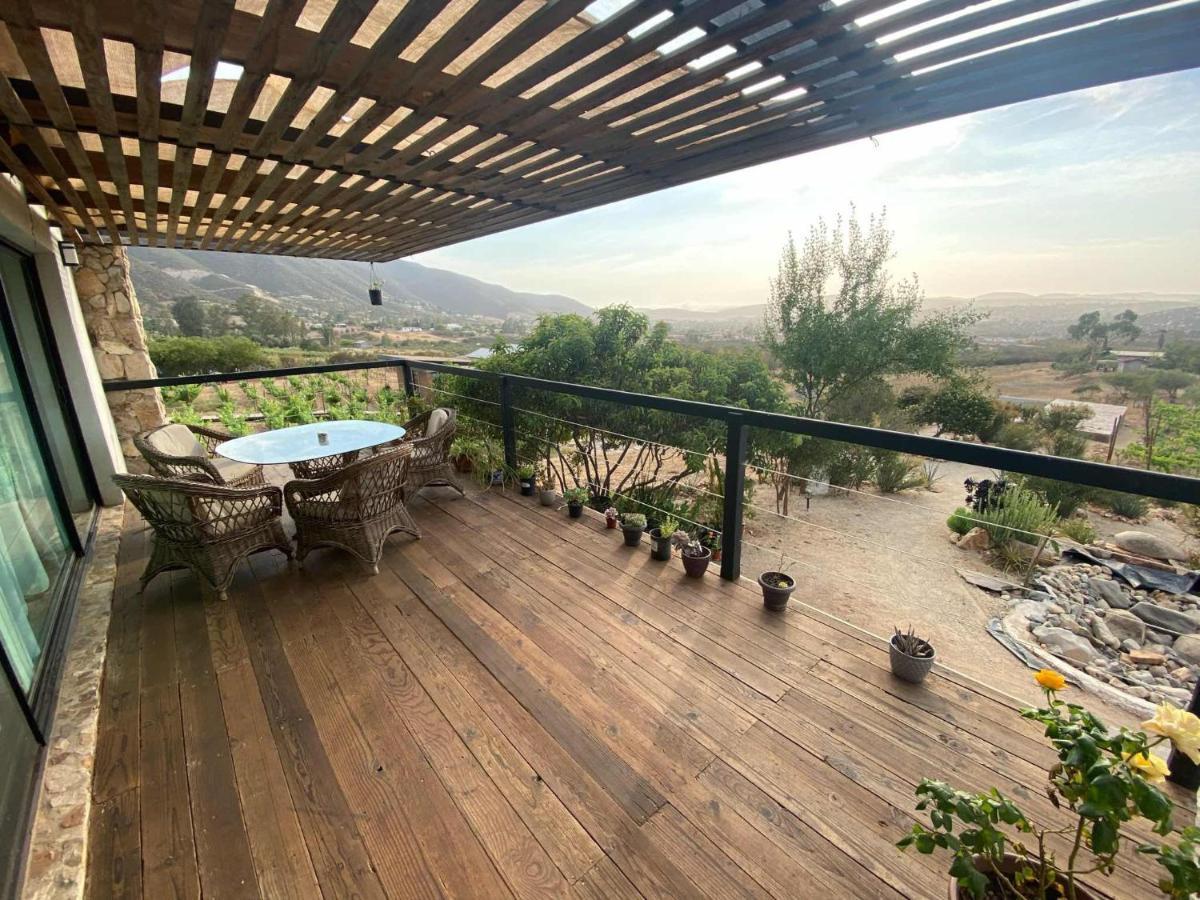 Chalet Nativo - Fabulous Terrace & Vineyard Valle de Guadalupe Εξωτερικό φωτογραφία