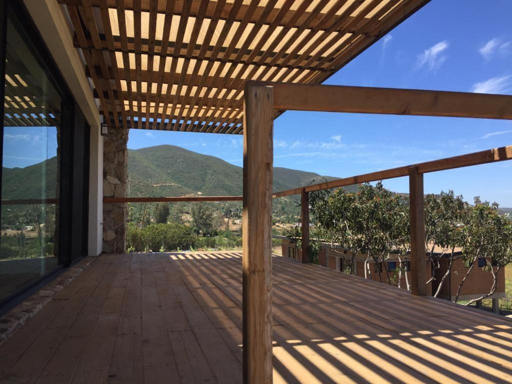 Chalet Nativo - Fabulous Terrace & Vineyard Valle de Guadalupe Εξωτερικό φωτογραφία
