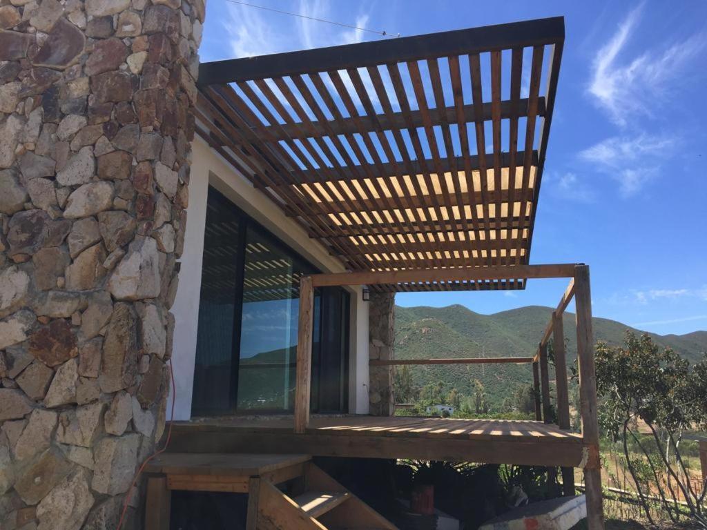 Chalet Nativo - Fabulous Terrace & Vineyard Valle de Guadalupe Εξωτερικό φωτογραφία